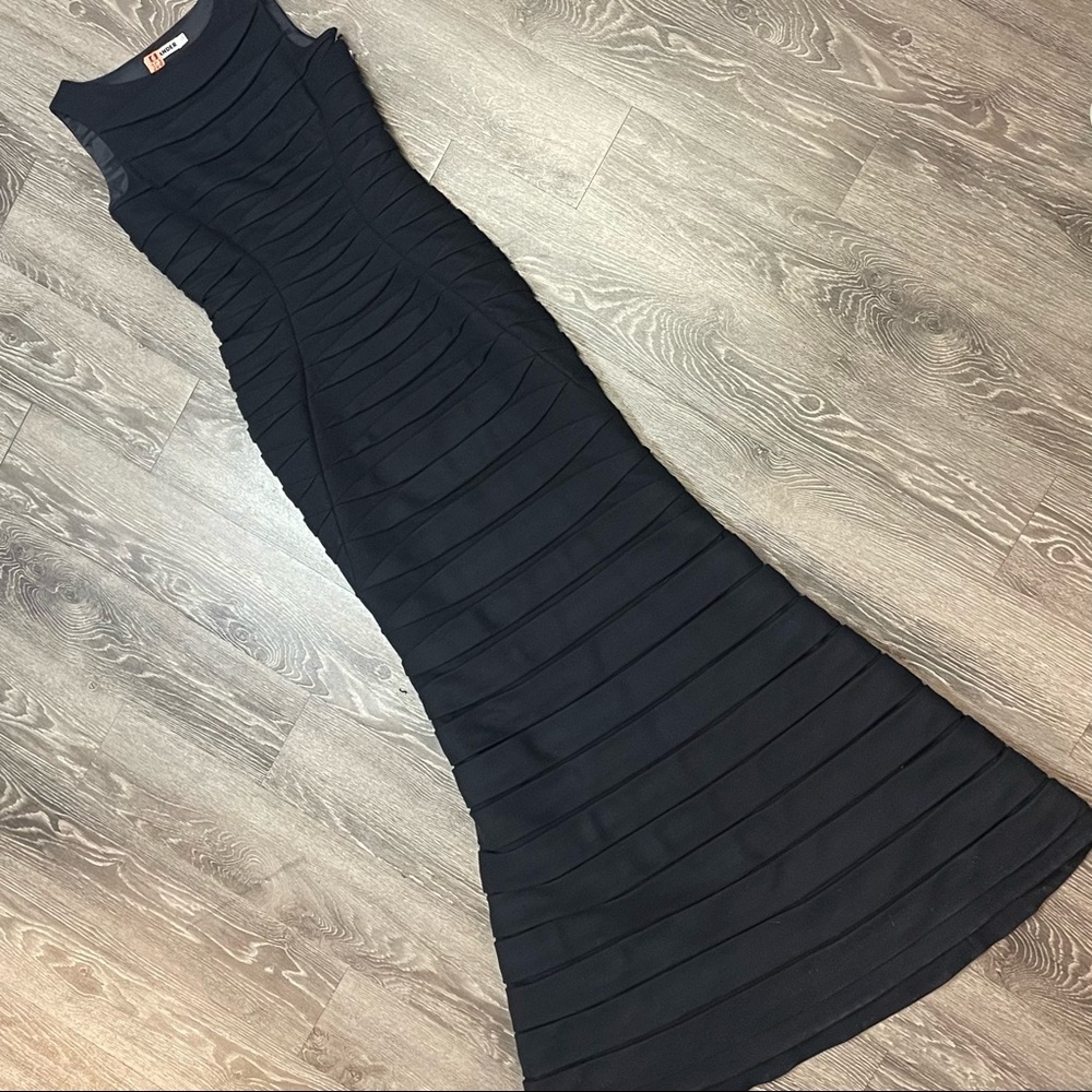 Jill Sander Wool Layered Evening Dress